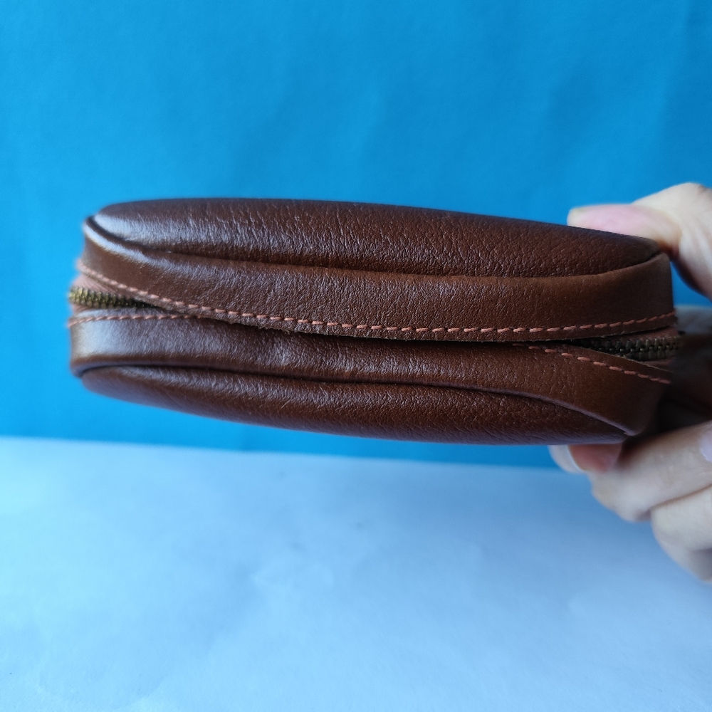 Falcon Leather Eyewear Case Brown